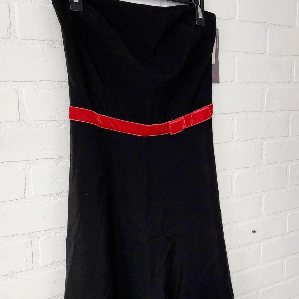Vintage Strapless Ruby Rox Dress